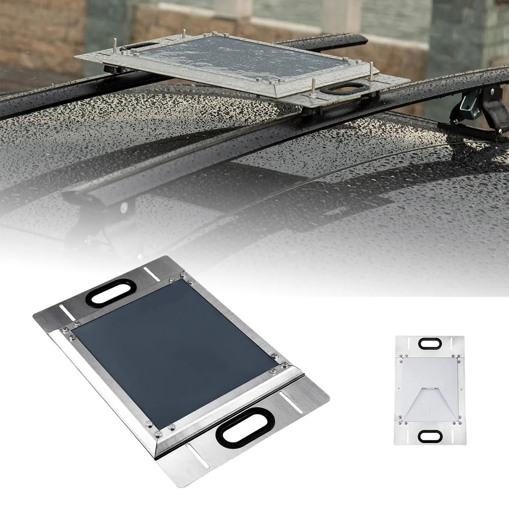 Starlink Mini T-Slot Roof Rack Mount with Stainless Steel Frame & PC Shell Cover