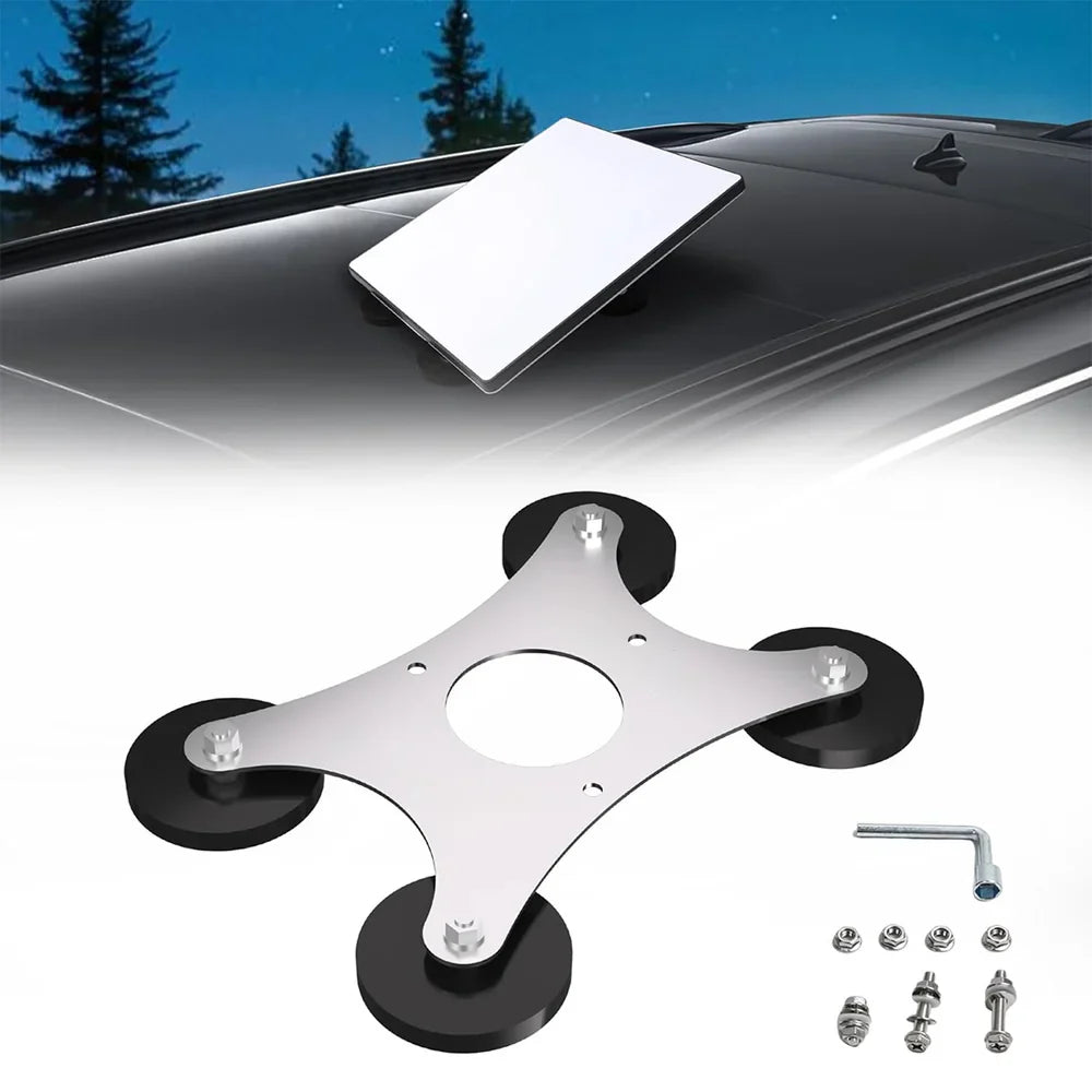 Magnetic No-Drill Car Mount for Starlink Mini – 2025 New Version