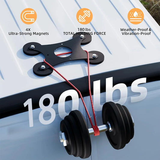 Magnetic No-Drill Car Mount for Starlink Mini – 2025 New Version