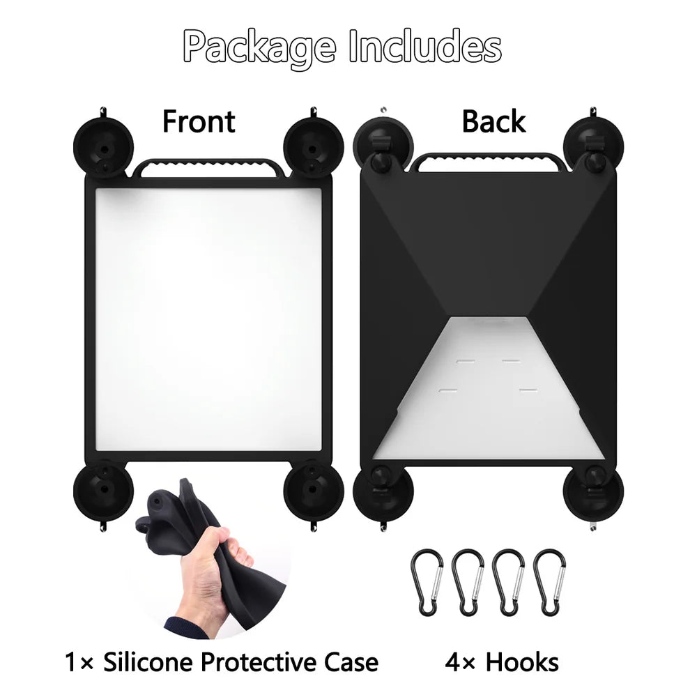 2-in-1 Silicone Protective Case & Suction Cup Roof Mount for Starlink Mini