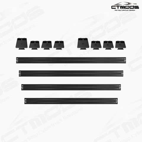 크로스바 루프 랙 루프탑 카고 랙 캐리어 테슬라 사이버트럭 CTmods