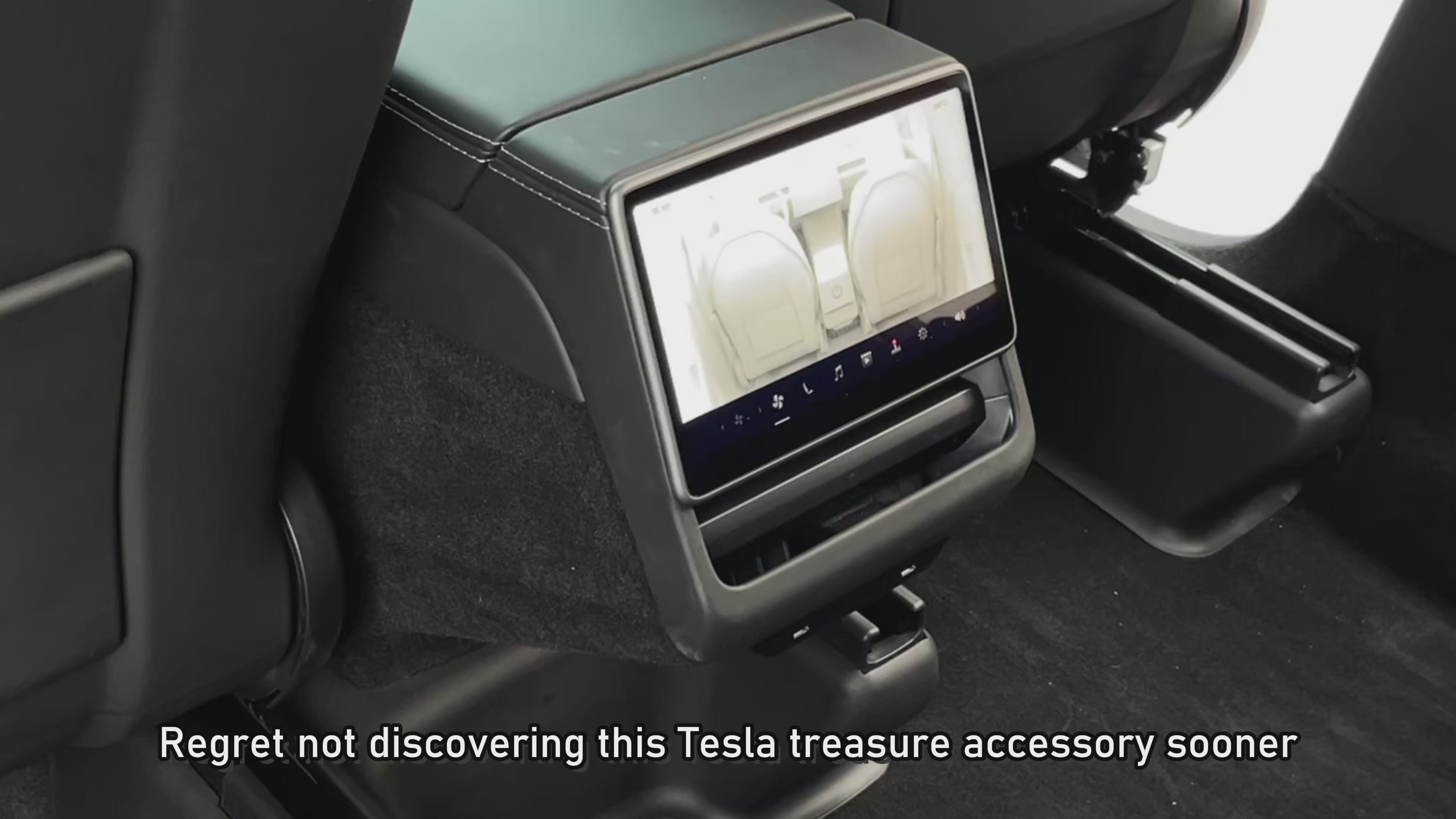 Rear Screen Cup Holder 3 in 1 for Model 3 Highland/ Model Y Juniper
