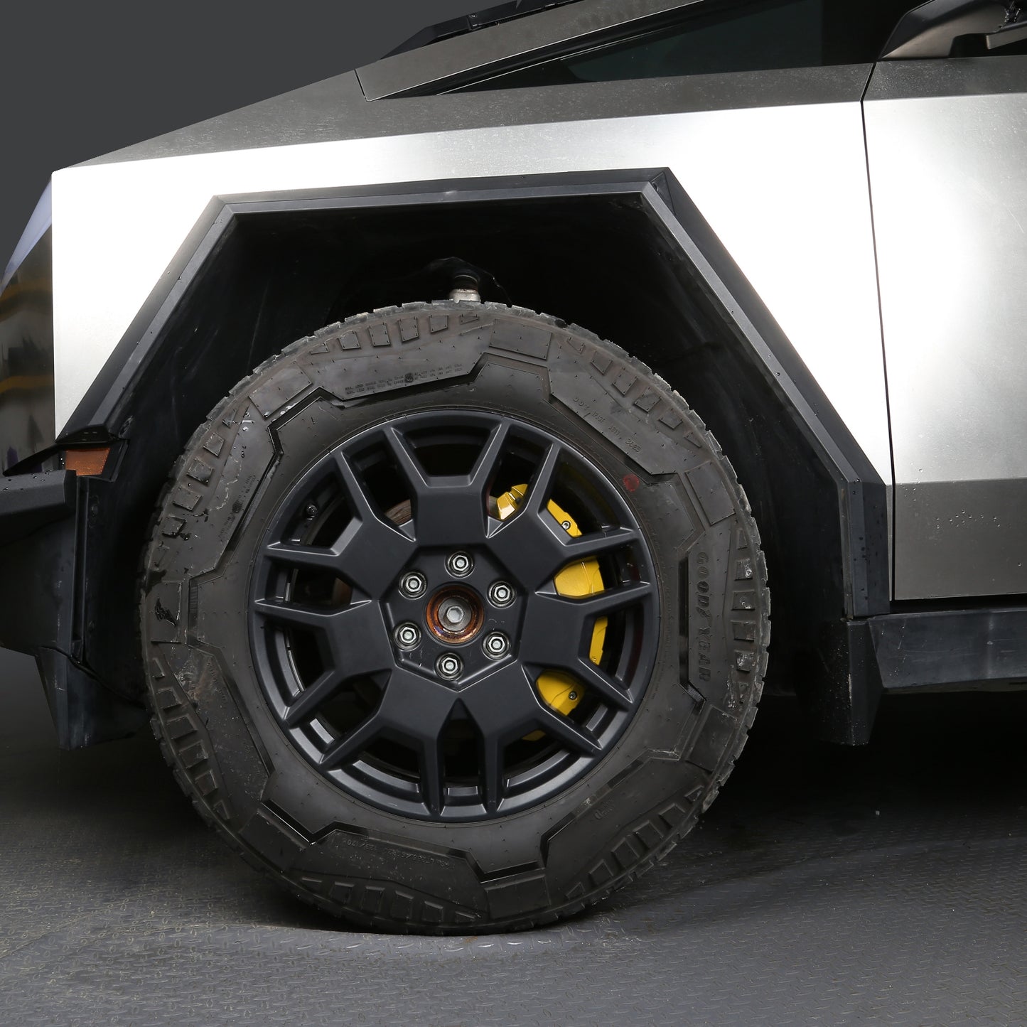 CTmods® Red/Yellow Brake Caliper Covers Wheel Accessories For Tesla Cybertruck