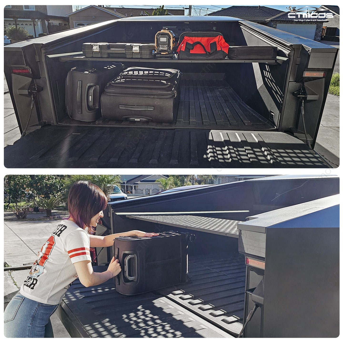 Vault Cargo Divider Truck Accessories Bed Divider For Cybertruck CTmods®