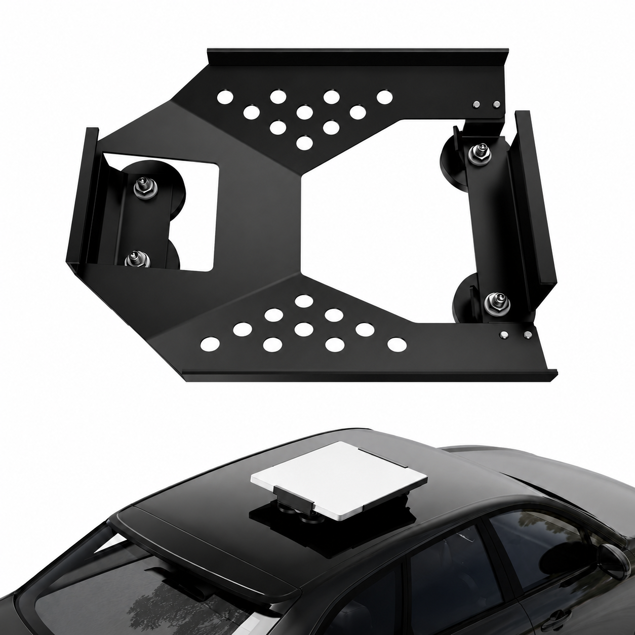 Magnetic Starlink Mini Car Mount Base Suction Cup Accessories Truck RV Flat Rack Roof Sunroof Kit Boat