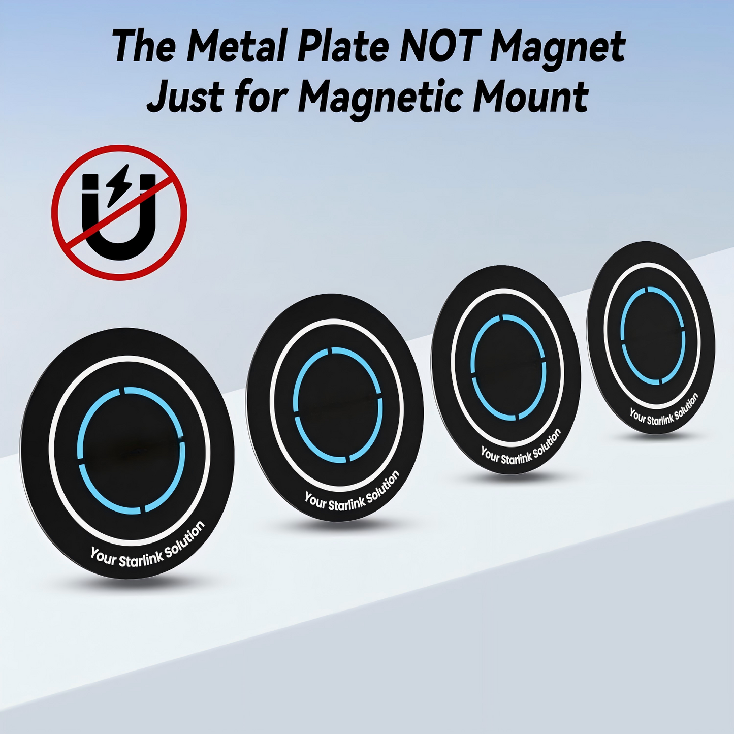 Magnetic Mounting Plates for Starlink Mini & Starlink Gen 3