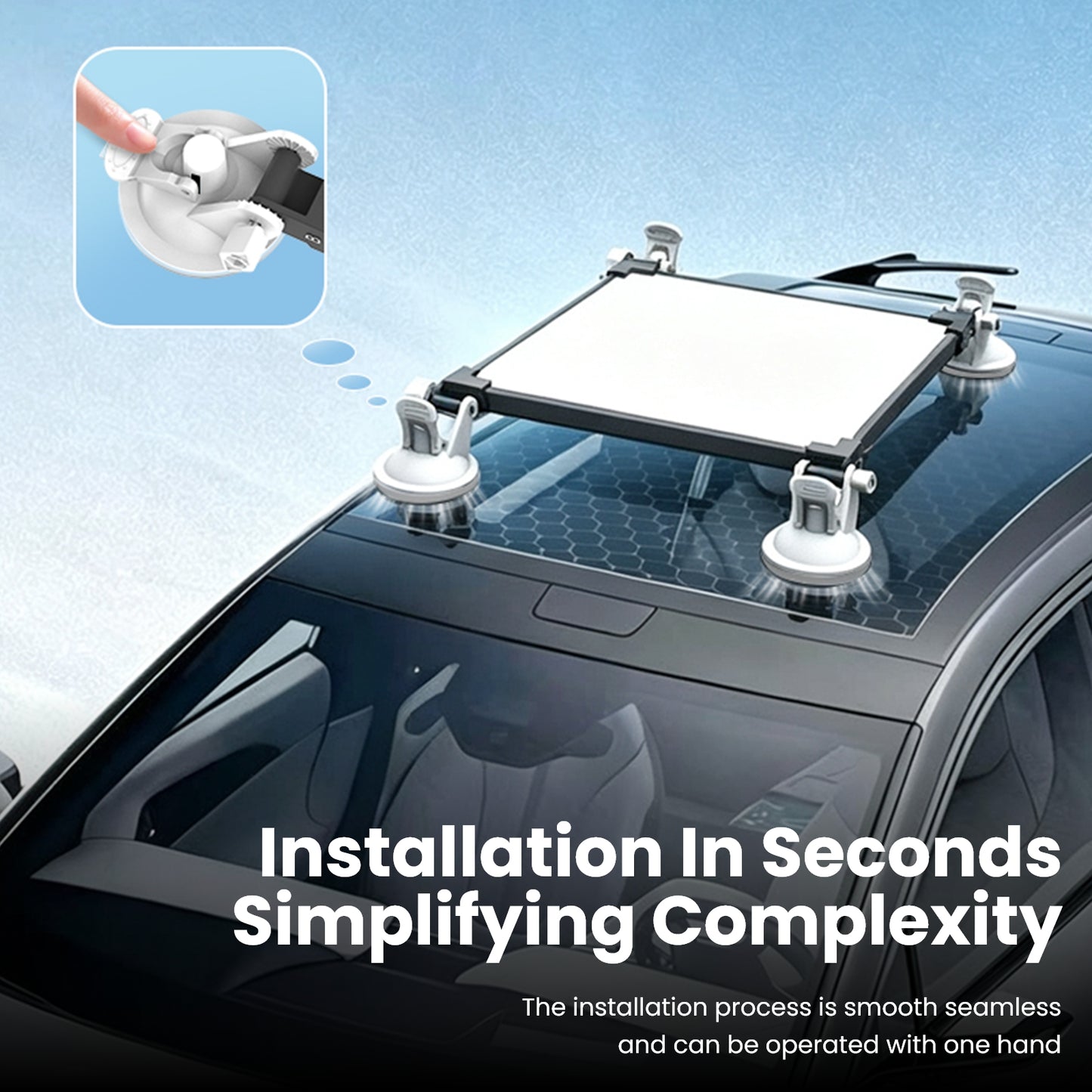 Starlink Mini Vehicle Suction Cup Mount