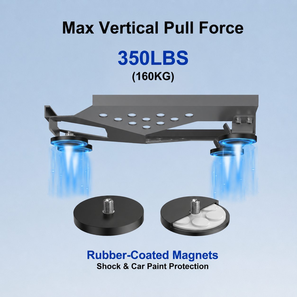 Magnetic Starlink Mini Car Mount Base Suction Cup Accessories Truck RV Flat Rack Roof Sunroof Kit Boat