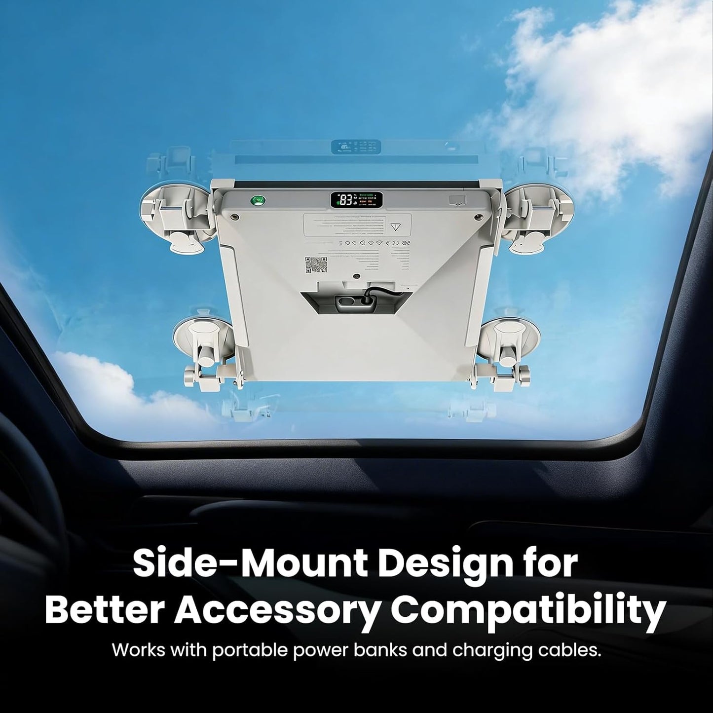 Starlink Mini Magnetic Suction Cup Mount for Cars, RVs, Boats & Windows