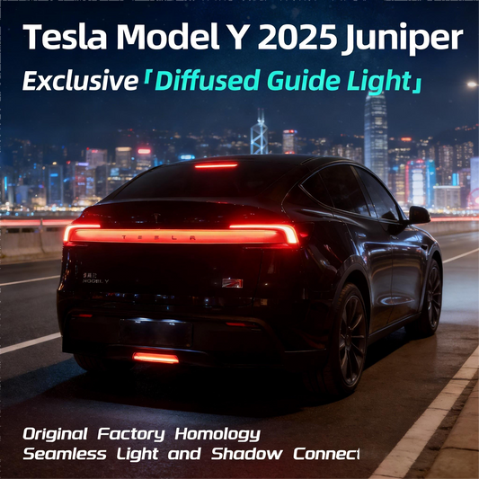 Diffused Guide Light For Tesla Model Y Juniper（2025.03+）
