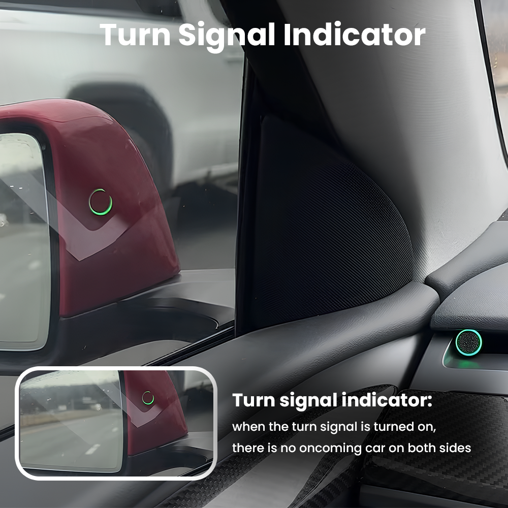 CTmods® Left and Right Blind Spot Monitoring Assist System (Second Generation) For Model 3 / Model Y (AMD, 2021+)