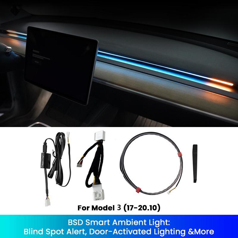 BSD Blind Spot Monitor Atmosphere Light System For Tesla Model 3/Y/3 Highland/Y Juniper