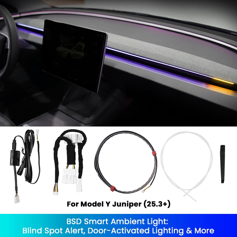 BSD Blind Spot Monitor Atmosphere Light System For Tesla Model 3/Y/3 Highland/Y Juniper