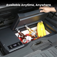 Compatible with Tesla Cybertruck Trunk Refrigerator 25L with APP Control Outdoor Camping Fridge