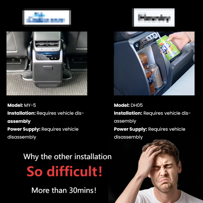 Rear Center Interior Refrigerator For Tesla Model Y Juniper（2025.3+）