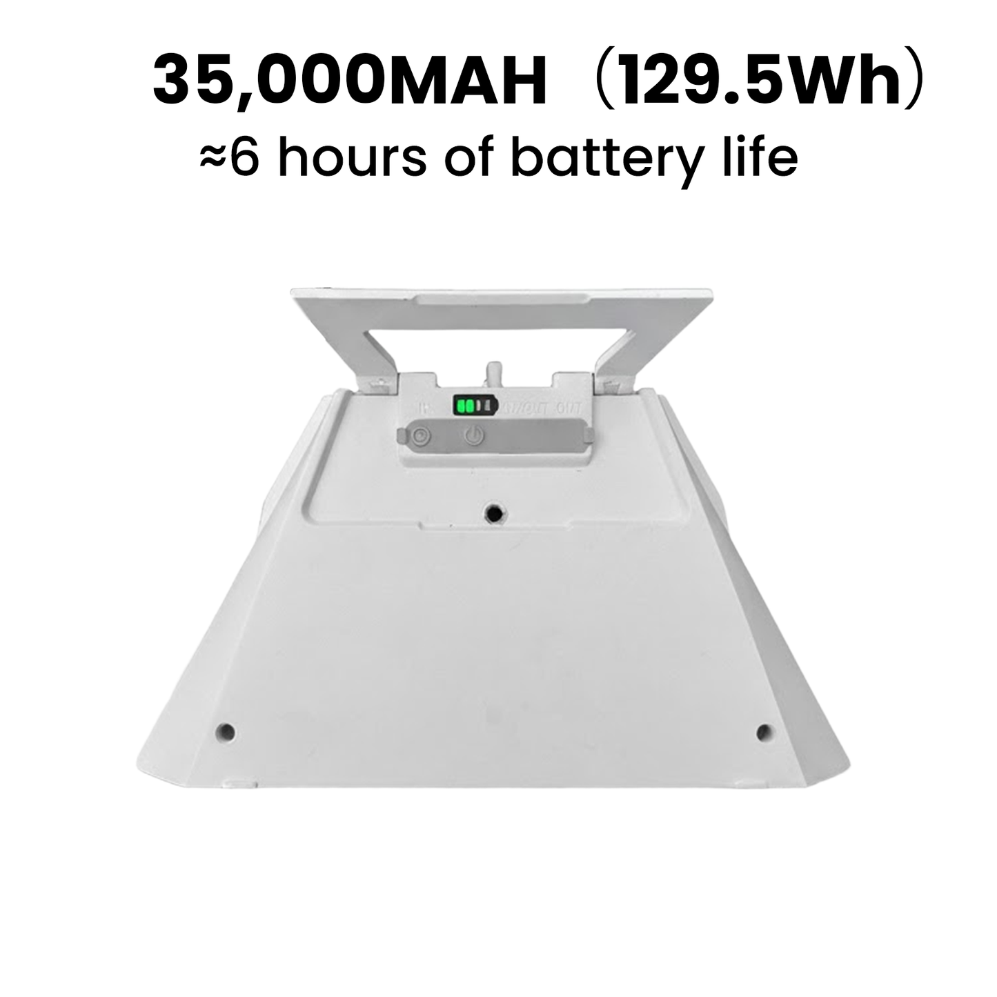 Portable Power Bank for Starlink Mini 35,000mAh High-Power Portable Battery with Tripod Mount & Fast Charging