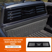 BYD Shark 6 Embellecedor oscurecedor de ventana trasera - Accesorios de modificación exterior de la camioneta Black Warrior