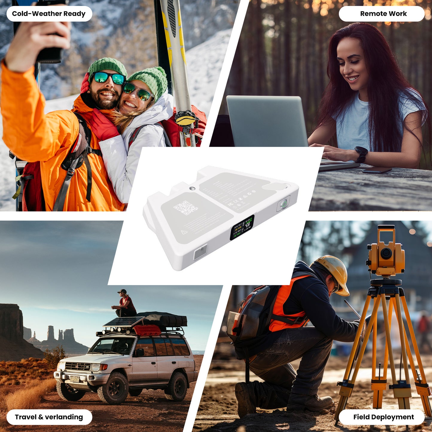 Power Bank for Starlink Mini – Airline-Approved, Up to 5 Hours of Portable Power