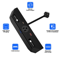 110V AC Ctmods®가 장착된 Tesla Cybertruck 도킹 서랍 블레이드 