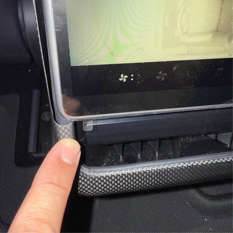 Carbon Fiber Rear AC Vent Cover for Tesla Model 3 Highland(23.8+)/ Y Juniper（25.3+）