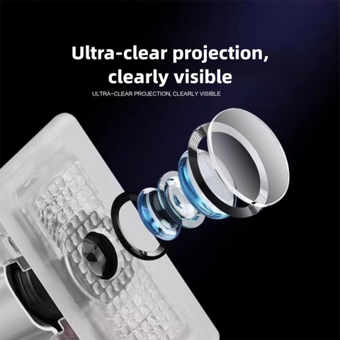 2025 2026 Let Your Tesla Greet You in Style-Smart Welcome Door Light for Model 3/Y/Cybertruck