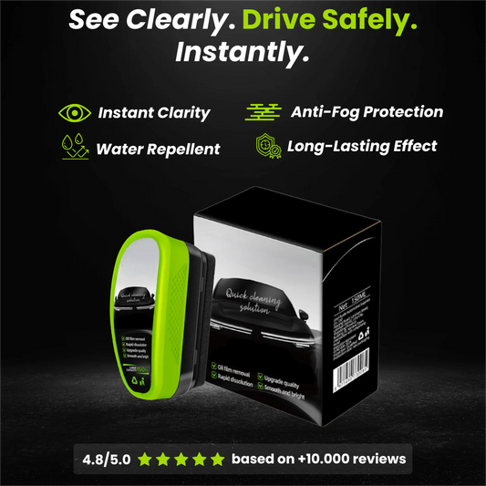 Instant Clarity Rain Wiper – Removes Oil Film Fast, Boosts Visibility in Any Weather