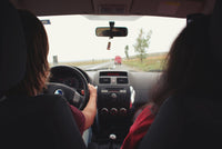 Road trip driving - comfortable car seat support for long drives