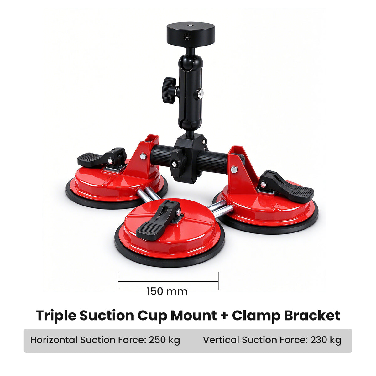 Starlink Mini Heavy-Duty Suction Cup Mount with Clamp