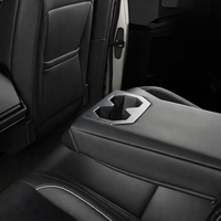 Cybertruck Accessories Rear Seat Cup Holder Frame Trim Cover CTmods® (Carbon Fiber Pattern ABS)