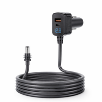 Starlink Mini Car Charger Cable Digital Display 3-in-1 view 2