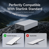 Starlink Gen 3 195W Replacement AC Power Adapter with 65W USB-C Output - 57V 3.42A