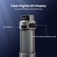 Starlink Mini Foldable Battery Tripod With Digital Display — Up to 10 Hours · 219Wh