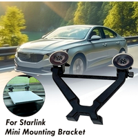 Starlink Mini Windshield Suction Cup Mount Base with Crossbar and Black Anti-Glare Cloth