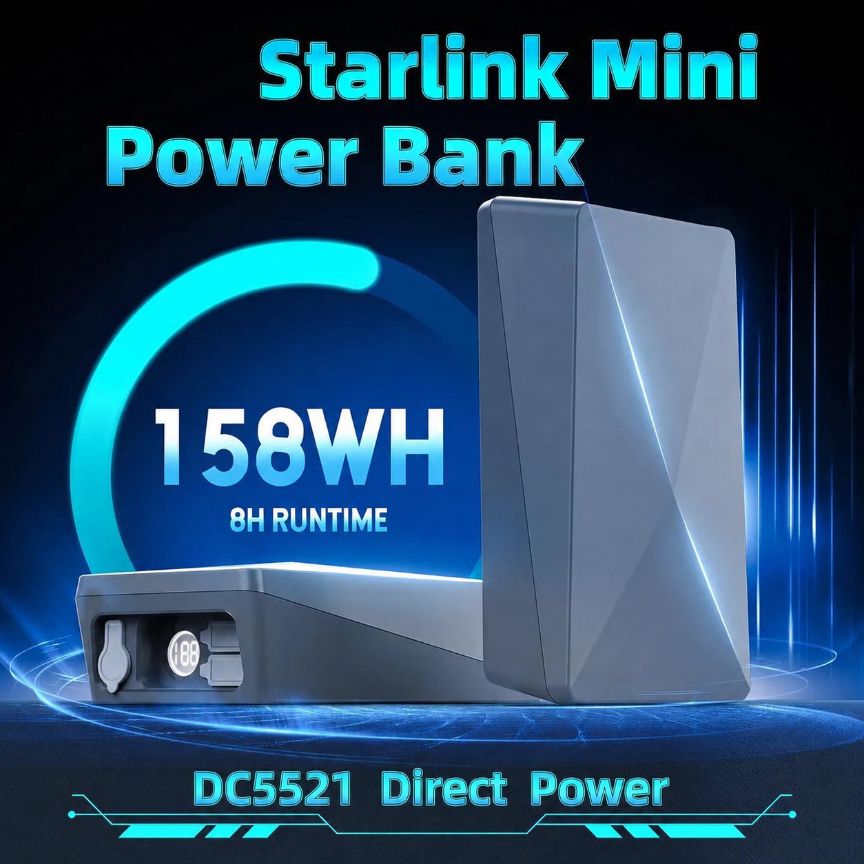 Starlink Mini MP158 Portable Power Bank - 158Wh
