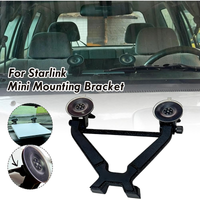 Starlink Mini Windshield Suction Cup Mount Base with Crossbar and Black Anti-Glare Cloth