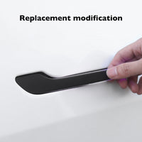 Tesla Model 3 Y flush door handle rainbow LED glow night scene