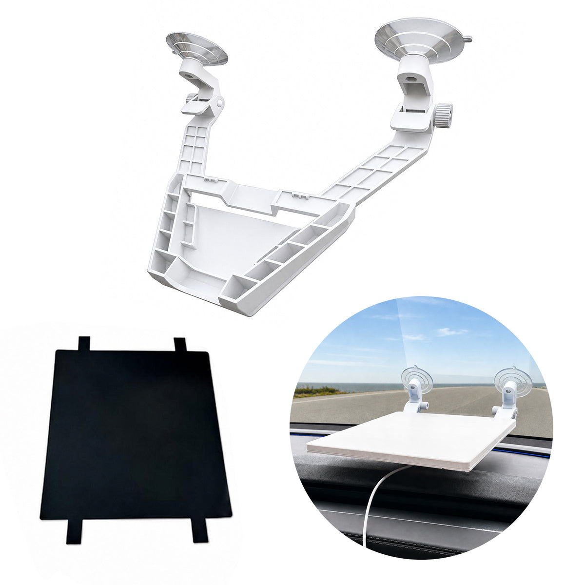 Starlink Mini Low-Profile Windshield & Dashboard Suction Mount
