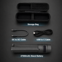 Starlink Mini Battery Tripod Mount, 45000mAh Adjustable Stand for Camping & RV