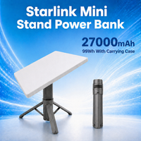 Starlink Mini Battery Tripod Mount, 45000mAh Adjustable Stand for Camping & RV
